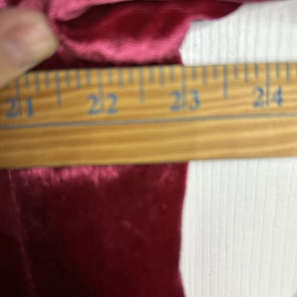 Torrid Velvet Classic Blazer Jester Red Plus Size 0 XL New - Picture 10 of 10